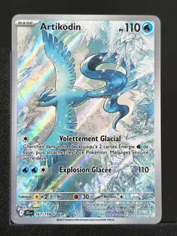 Carte Pokemon Artikodin 161/159 AR EV9 Aventures Ensemble JTG - Image 1