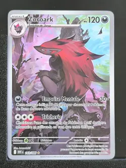 Carte Pokemon Zoroark 143/086 EV10.5 Flamme Blanche WHT - Image 1