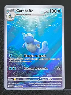 Carte Pokemon Carabaffe 171/165 EV3.5 MEW 151 FRA - Image 1