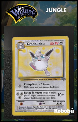 Carte Pokemon Grodoudou 32/64 Edition 2 Ed 2 Jungle Wizards 1 - Image 1