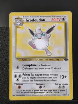 Carte Pokemon Grodoudou 32/64 Edition 2 Ed 2 Jungle Wizards 1 - Image 2
