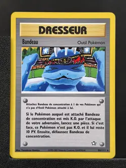 Carte Pokemon Bandeau 86/111 Unlimited Ed 2 Neo Genesis Wizards 1 FRA - Image 2