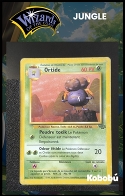 Carte Pokemon Ortide 37/64 Edition 2 Ed 2 Jungle Wizards 6 - Image 1
