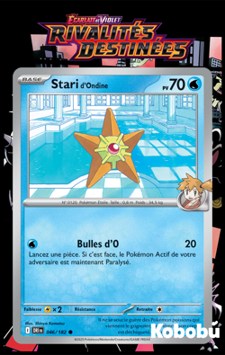Carte Pokemon Stari 046/182 EV10 Rivalites Destinees DRI Ecarlate Violet - Image 1