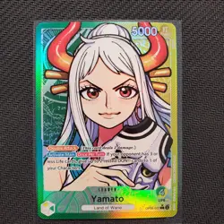 YAMATO OP06-022 ALT ART LEADER ONE PIECE WINGS OF THE CAPTAIN (ENGLISH) NM - Image 1