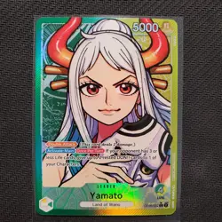 YAMATO OP06-022 ALT ART LEADER ONE PIECE WINGS OF THE CAPTAIN (ENGLISH) NM - Image 2