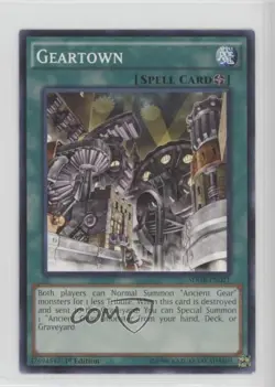 Geartown 1st Ed. YuGiOh Geargia Rampage Structure Deck #SDGR-EN021 - Image 1