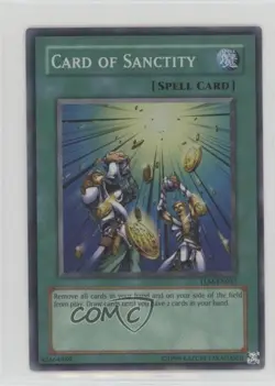 Card of Sanctity 1st Ed. YuGiOh The Lost Millenium #TLM-EN037 2005 - Image 1