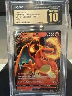 Pokemon Charizard V Star Birth Japanese Holo #014 CGC 10 Pristine - Image 1