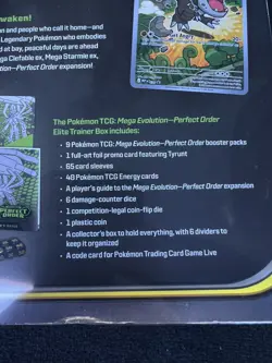 Pokemon - TCG: Mega Evolution - Perfect Order ETB *NEW/FACTORY SEALED!* - Image 2