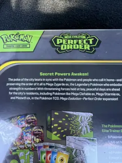 Pokemon - TCG: Mega Evolution - Perfect Order ETB *NEW/FACTORY SEALED!* - Image 3