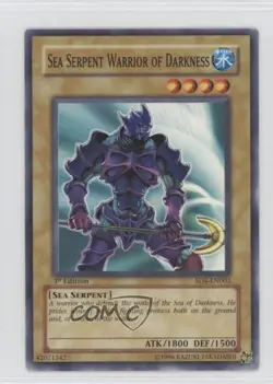 Sea Serpent Warrior of Darkness 1st Ed. YuGiOh Fury From the Deep Structure Deck - Image 1