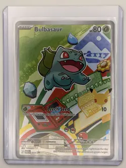 Pokemon TCG First Partner Illustration Collection Series 1 Kanto GEN 1 Starters - Image 3