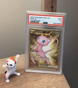 (RARE) PSA 5 Pokemon 151 Ultra Premium Collection Promo Mew EX 205/165 🩵 - Image 2