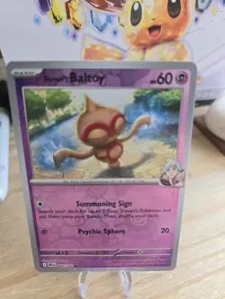 Pokemon TCG - Steven's Baltoy 083/182 - Reverse Holo - Destined Rivals - Image 1