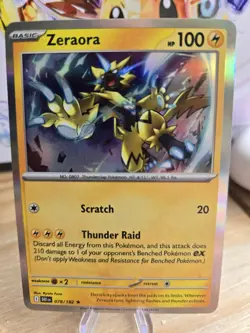 Pokemon TCG - Zeraora 078/182 - Destined Rivals - Holo Rare - Image 1