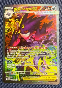 Pokemon TCG Mega Gengar Ex 284/217 Special Illustration Rare Ascended Heroes NM! - Image 1