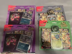 (Lot of 4) Pokemon Mega Evolution Ascended Hero Tech Sticker/ Coin - Image 3