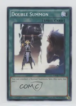 Double Summon 1st Ed. YuGiOh Geargia Rampage Structure Deck #SDGR-EN026 - Image 1