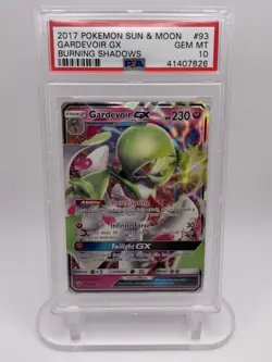 2017 Pokemon Sun & Moon Burning Shadows #93/147 Gardevoir GX PSA 10 - Image 1
