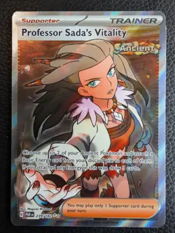 Professor Sadas Vitality - 239/182 Paradox Rift (Pokemon) Full Art Ultra Rare - Image 1