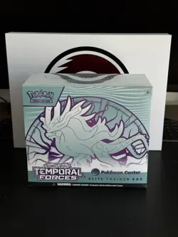 Temporal Forces Pokemon Center Exclusive E lite Trainer Box (ETB) Walking Wake - Image 1