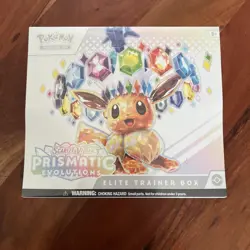 Pokemon TCG Prismatic Evolutions Elite Trainer Box ETB Englisch NEU/OVP - Image 1