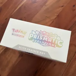 Pokemon TCG Prismatic Evolutions Elite Trainer Box ETB Englisch NEU/OVP - Image 5