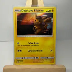 Detective Pikachu SM190 SM Promos Holo Pokemon TCG - Image 1