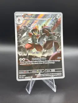 Pokemon Bisharp 143/086 Illustration Rare Black Bolt 2025 - Image 1