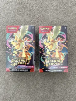 X2 Pokemon Ascended Heroes Booster Bundle New & Sealed UK Seller, Fast Delivery! - Image 1