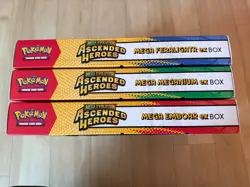 Pokemon TCG Ascended Heroes Mega Feraligatr Meganium Emboar Ex Box New & Sealed - Image 4