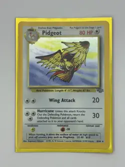 Pokemon TCG Pidgeot Jungle 8/64 Unlimited Holo Rare - Image 5