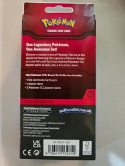 Pokemon Knock Out Collection Kyogre Box - Image 2