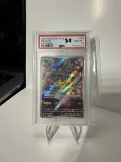 Pokemon TCG Scarlet & Violet Pikachu Card 173 SV2a Holo Japanese Edition Psa 10 - Image 1
