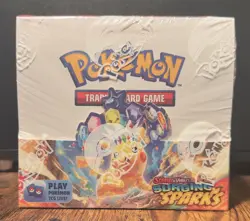 Pokemon TCG Scarlet & Violet Surging Sparks Booster Box FACTORY SEALED- 36 packs - Image 1