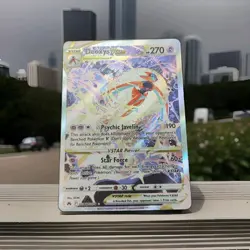 Deoxys VSTAR GG46/GG70 Crown Zenith: Galarian Gallery Holo Pokemon Mint - Image 1