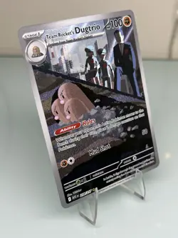 Pokemon TCG Ascended Heroes Team Rocket’s Dugtrio 239/217 Full Art English - Image 2