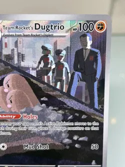 Pokemon TCG Ascended Heroes Team Rocket’s Dugtrio 239/217 Full Art English - Image 4