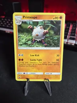 Pokemon Primeape - 51/111 - Rare NM-Mint Crimson Invasion - Image 1