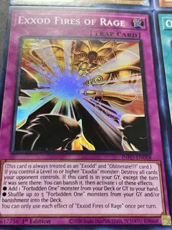 Exodia Full 5 Piece Set + Incarnate + Obliterate!!! + Blaze + Rage | YuGiOh! - Image 2