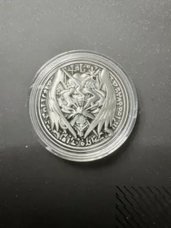 Yu-Gi-Oh! Official Konami YCS Pre-Registration Silver Coin HONEST - Image 1