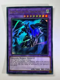 Dark Magician the Dragon Knight GFP2-EN125 Ultra Rare 1st Edition YuGiOh Card NM - Image 1