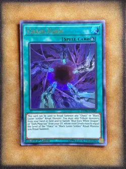 Yugioh Chaos Form DUPO-EN049 Ultra Rare 1st Ed NM - Image 1