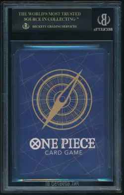 MANGA ALT ART SILVERS RAYLEIGH One Piece OP08 Japanese #118 BLACK LABEL BGS 10 - Image 2