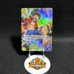 ONE PIECE JAPANESE Monkey D. Luffy OP15-119 SEC Adventure on KAMI's Island - Image 1