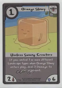 2014 Adventure Time: Card Wars Expansion Sets Orange Slimey - Image 1