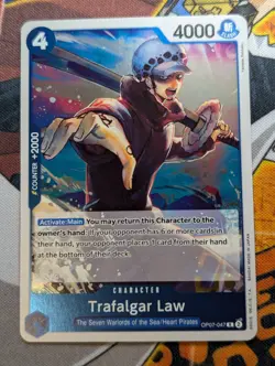 One Piece 500 Years in the Future English CGC - Trafalgar Law - OP07-047 R - Image 1