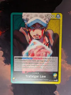 Trafalgar Law- OP10-022 - Leader - Royal Blood - One Piece TCG - Image 1