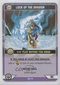 2017 Battle Claw - Trading Card Game Luck of the Dragon #89 - Image 1
